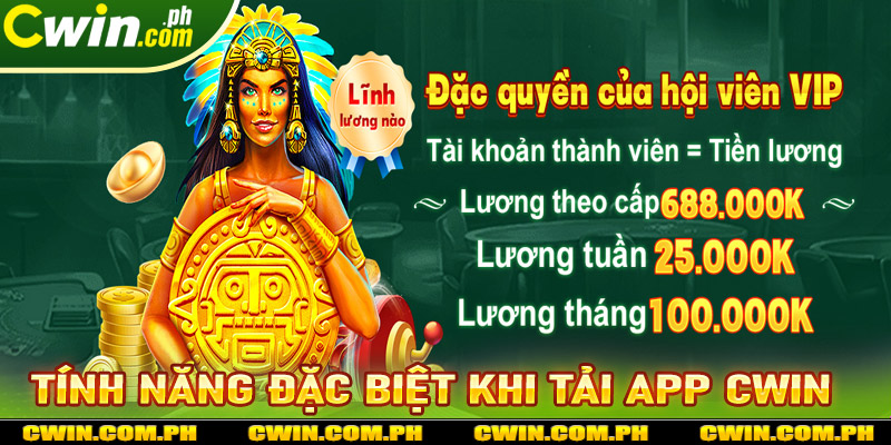 Tính năng đặc biệt chỉ khi tải app cwin bạn mới biết