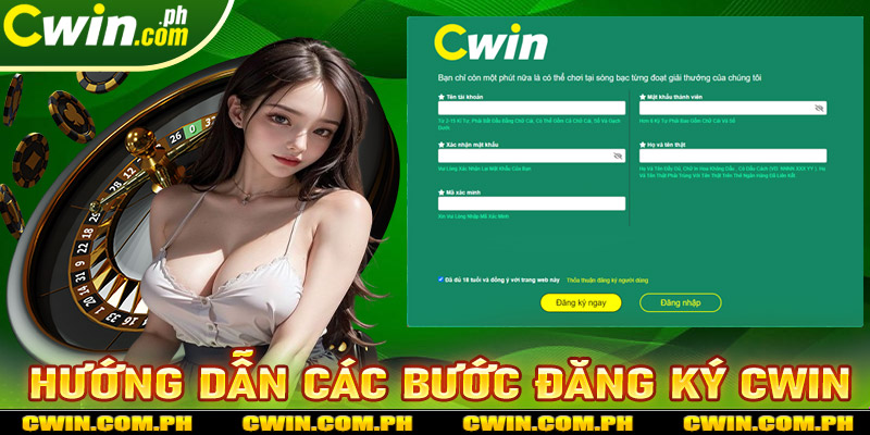 Hướng dẫn các bước đăng ký cwin đơn giản nhất cho tân binh