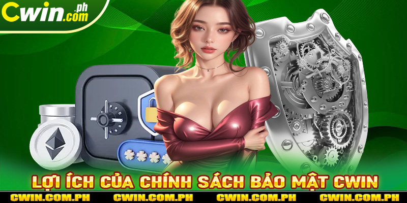 Lợi ích mà trang chính sách bảo mật cwin mang lại cho cược thủ