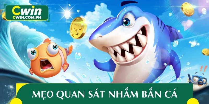 Bật mí mẹo quan sát và nhắm bắn cá chuẩn xác