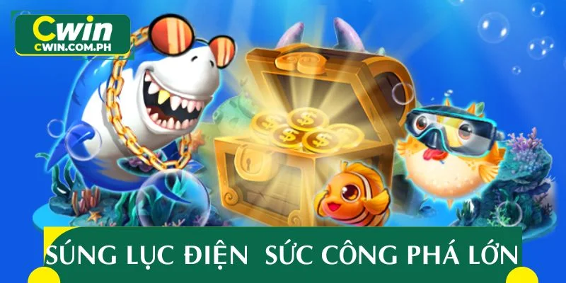 Súng lục điện có sức công phá cực lớn