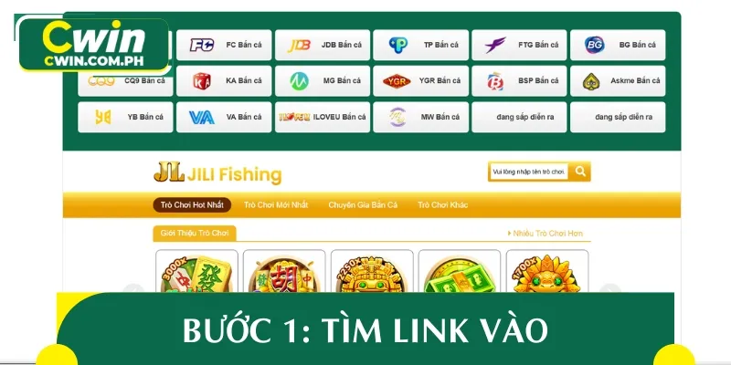 Trước khi làm theo hướng dẫn đăng nhập, bạn cần tìm link vào uy tín